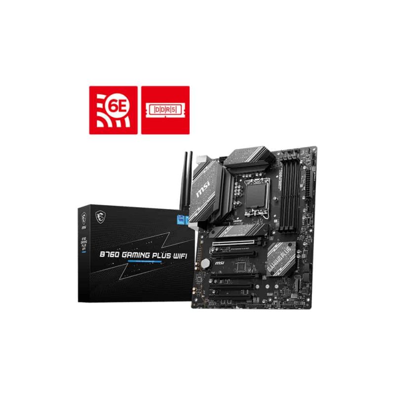 MSI B760 GAMING PLUS WIFI DDR5 Motherboard